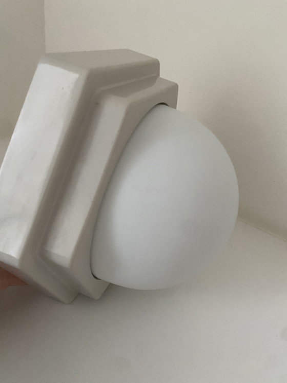 Image 1 of Bellissima lampada da soffitto dal design vintage Herda Hexagon, lampada da soffitto anni '80 - lampada da soffitto.