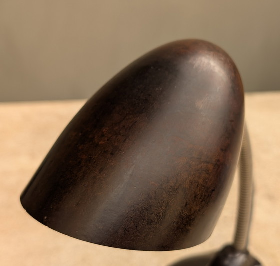 Image 1 of Bakeliet Bauhaus Tafellampen: "Vader en Zoon".