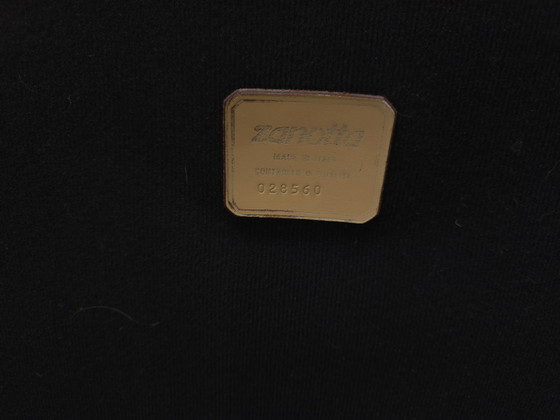 Image 1 of Zanotta Campiello leren fauteuil vintage fauteuil design fauteuil leren fauteuil