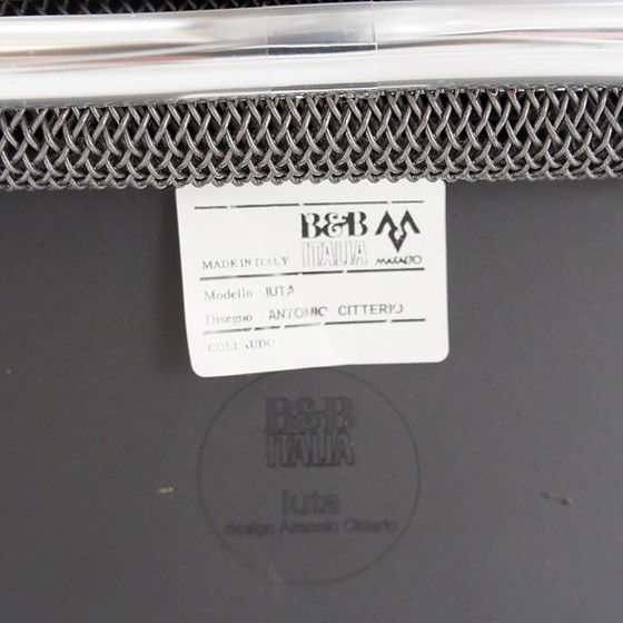 Image 1 of Vintage Italian swivel armchair “Iuta” by Antonio Citterio for B&B Italia