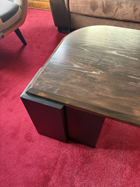 Image 1 of Newly painted wooden coffee table