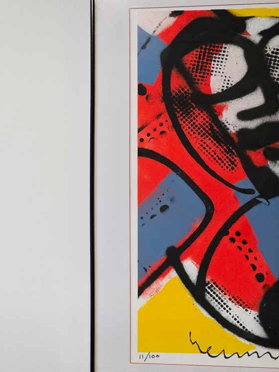 Image 1 of Herman Brood - Pilot - 11/100 - Hand signed