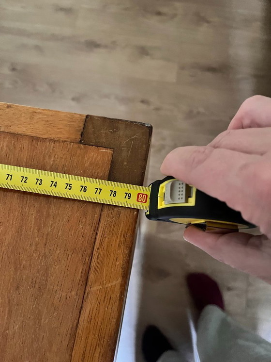 Image 1 of Vintage retro desk 60s/70s teak solid wood