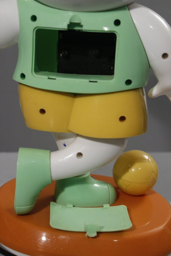 Image 1 of Vintage children's lamp and clock combo with balloon, Pop Art design, 1990s, Post-modern