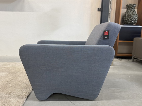 Image 1 of Spectrum New Amsterdam Fauteuil Blauw stof 