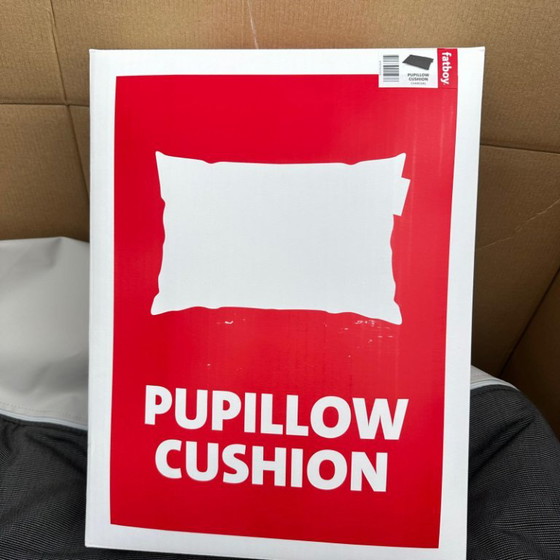 Pouf a sacco Fatboy Pupillow XL/120 cm grigio Sunbrella, nuovo – Textile (photo 5 of 7)
