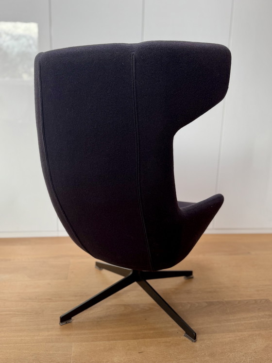 Image 1 of Moroso ‘Take a Line for a Walk’ – Alfredo Häberli – tessuto antracite, reversibile