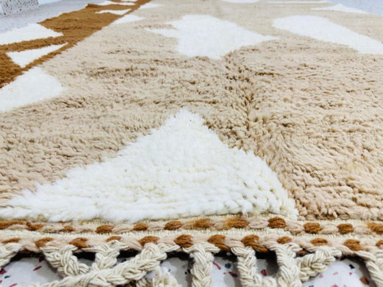 Image 1 of Marokkanischer Teppich aus Naturleinen, 250 x 150 cm