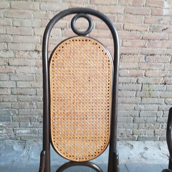 Image 1 of 4 Thonet stoelen model Long John uit 1978