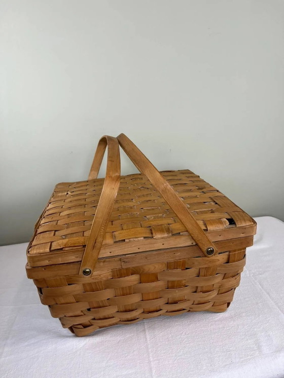 Grand Basket vintage – Decorative Objects, Wicker, Rattan (photo 2 of 10)