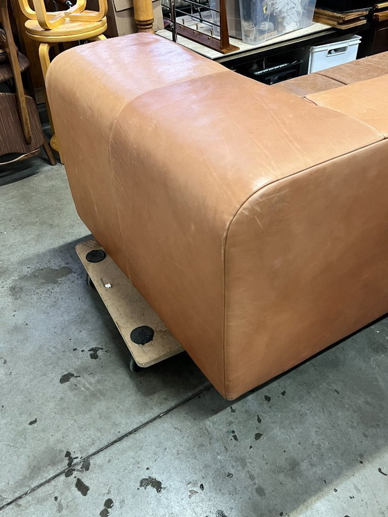 Image 1 of Sofá XL, Montis Malou, Tapizado en Cuero, Coñac