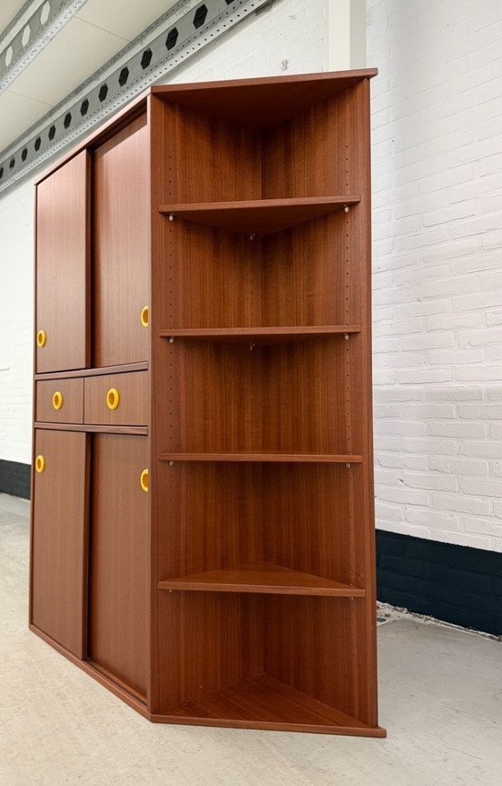 Image 1 of Meuble mural vintage Dycker en 3 pièces