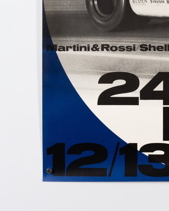 Image 1 of 24 Heures Du Mans 1971 – Poster originale vintage Porsche – Mid-Century Modern – 102,0x76,0 cm