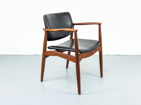 Teak Armchair by Erik Buch for Ørum Møbelfabrik, 1960s – Örum, Esszimmerstühle, Wood (photo 22 of 24)