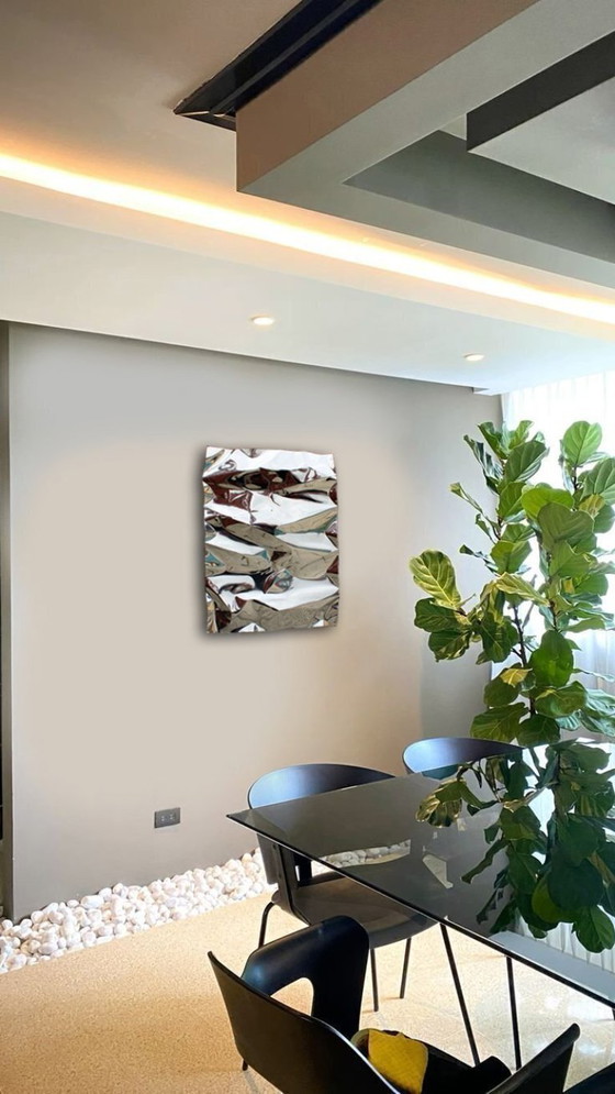 Image 1 of "Waves in silver" Premium design