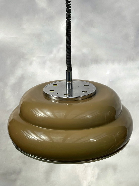 Image 1 of Unique Mid-Century / Space Age Belgian Pendant Lamp from 1978