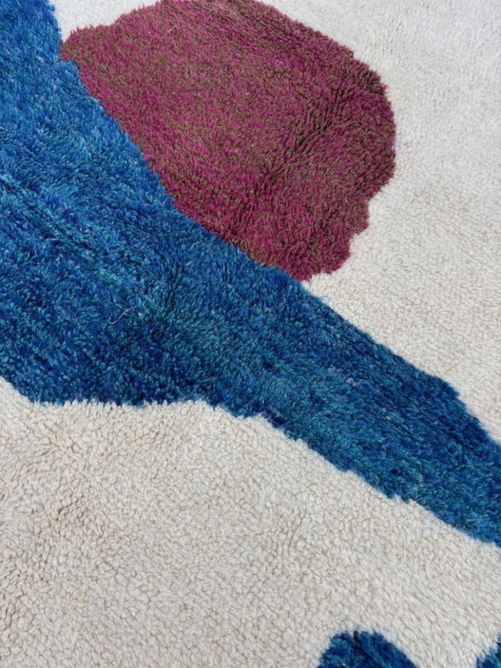 Handgemaakt Marokkaans wollen tapijt – Uniek en tijdloos 200cm x 300cm – Vloerkleden en tapijten, Cotton (photo 6 of 8)
