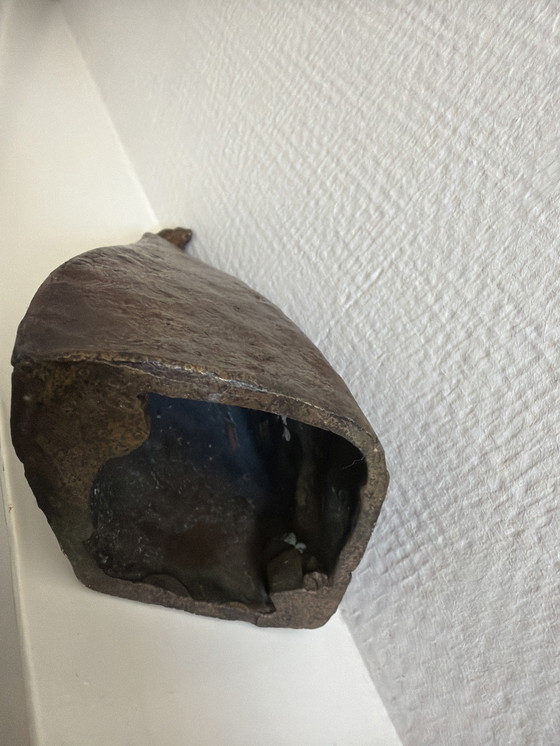 Image 1 of Sjikkie (Tjikkie) Kreuger – Signierte Bronzestatue – Stehende Figur 