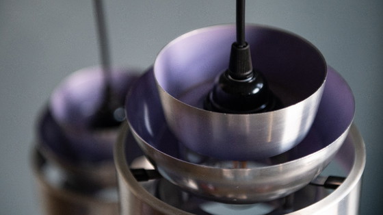 Image 1 of Metal Cascade Pendant Lamp by Lakro Amstelveen