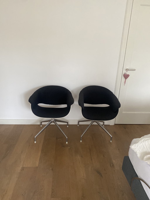 2x B&B Italia Sina Swivel Chair