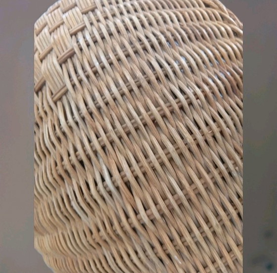 Taburete escandinavo de ratán y bambú – Rattan, Bamboo (photo 6 of 8)