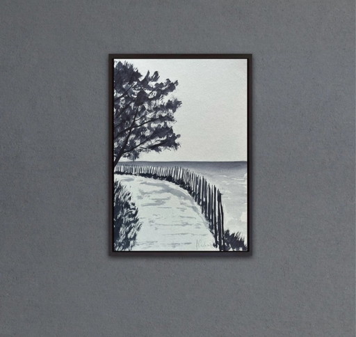 Artist's sketch 21x15cm