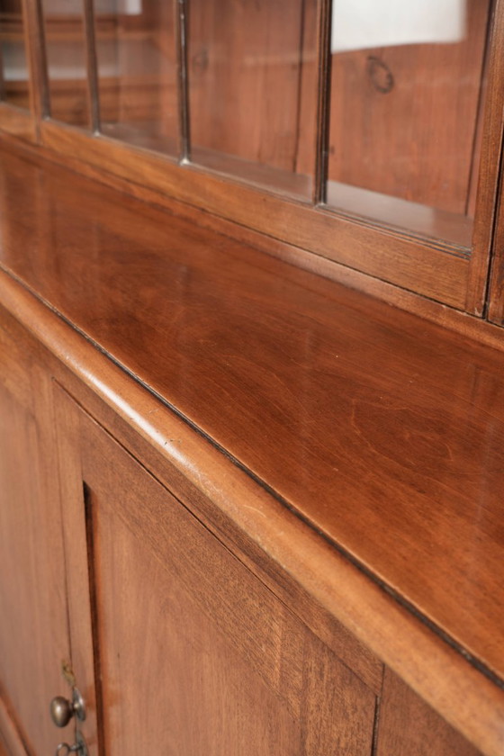Wunderschöner antiker englischer Buffetschrank aus dem frühen 19. Jahrhundert im gotischen Stil mit (photo 13 of 19)