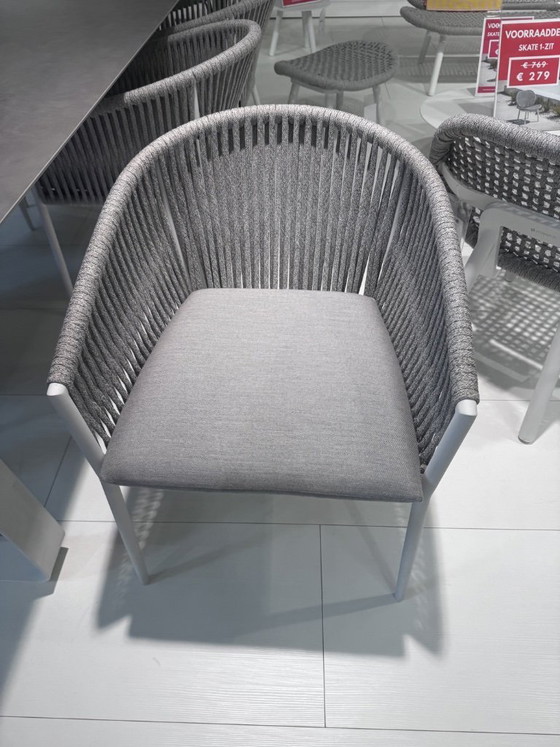 Image 1 of Fortuna garden chair set of 6 including cushions