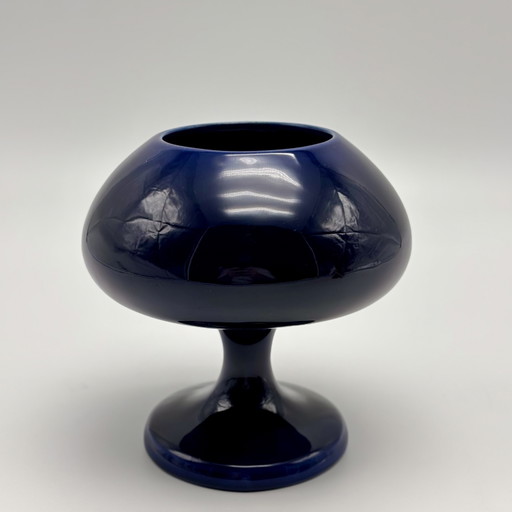 Thulin Earthenware - Cobalt Blue Art Deco Vase Nr.1532 – vazen, Ceramic (photo 2 of 13)