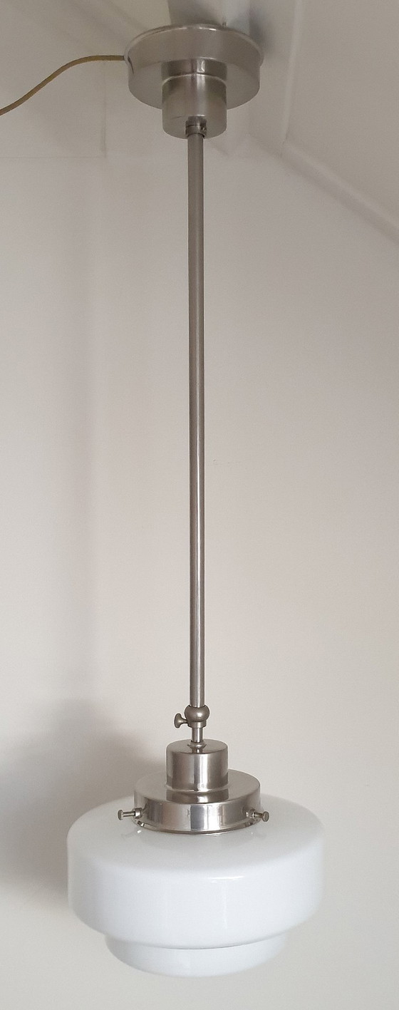 1 di 2 Lampada a sospensione Art Déco Giso (Gispen) – Giso Gispen, Lampade a sospensione, Metal (photo 12 of 39)