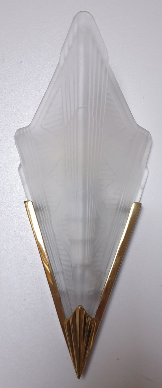 Image 1 of Lampada da parete in stile Art Déco