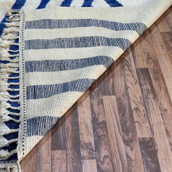 Alfombra tradicional Beni Ouraine hecha a mano, tamaño 2/3 m – Aime Té, Wool (photo 4 of 9)