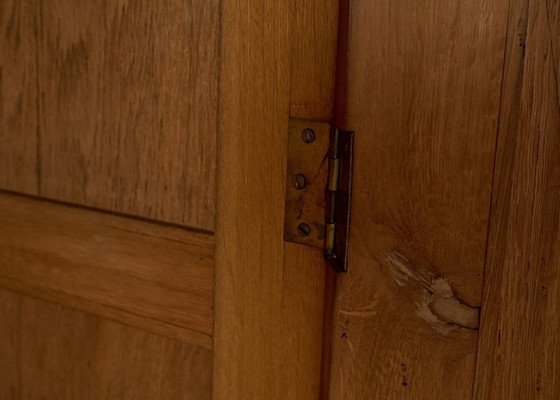 Image 1 of Vintage Wooden Wardrobe, 1930s, Czechoslovakia