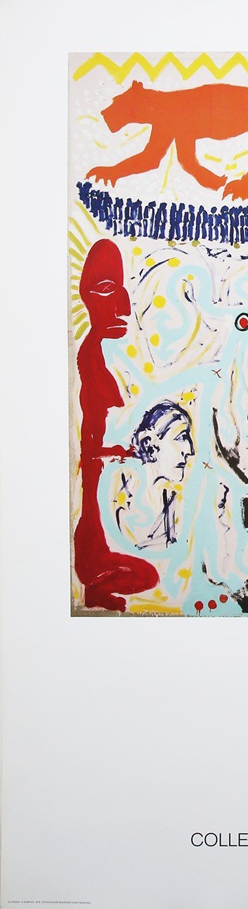 Image 1 of Penck, A.R. - N. Complexe - GRAND - Impression d'art - 1976