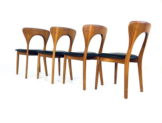 Image 1 of 4X 'Peter' Dining Chair, Niels Koefoed