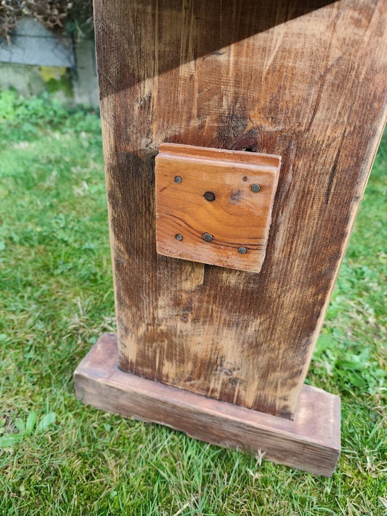 Image 1 of Panchina in pino lunga 1,18 m