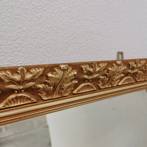 Image 1 of Grote Vintage Barok brocante schouwspiegel spiegel
