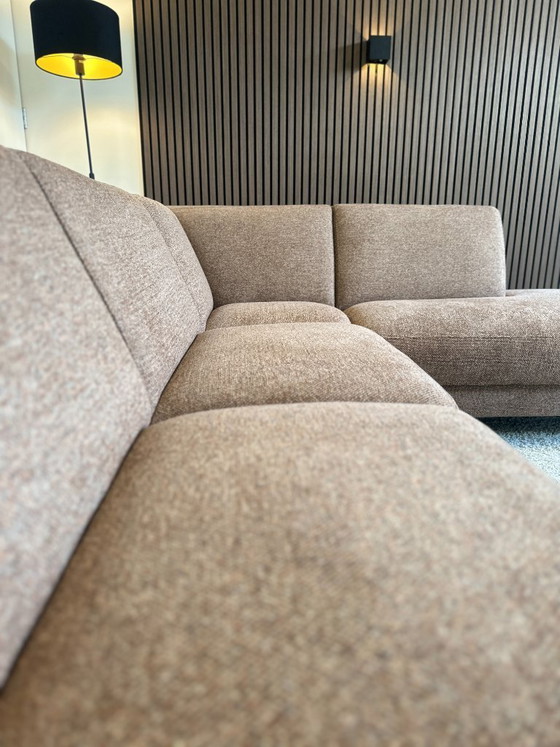 Image 1 of Divano campione marrone/rosso in condizioni pari al nuovo, 267x220 cm