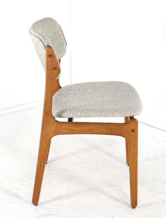 Image 1 of Set of 4 Erik Buch chairs O.D. Mobler model 49 vintage Danish