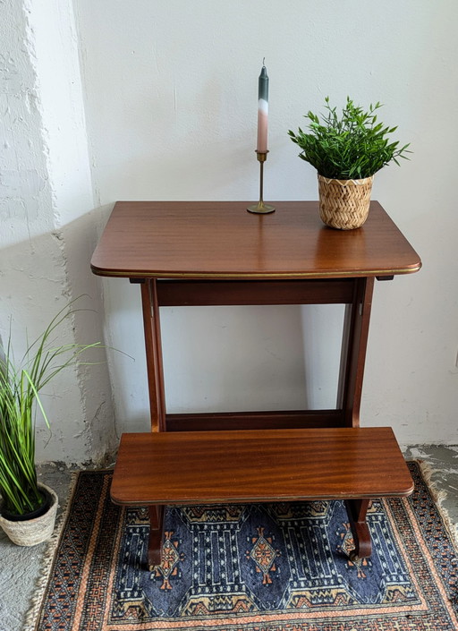 Vintage Sidetable, Trolley , Audio Meubel 