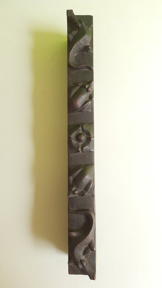 Image 1 of 1 manoscritto Lontar, Bali, intaglio su legno, metà del XX secolo