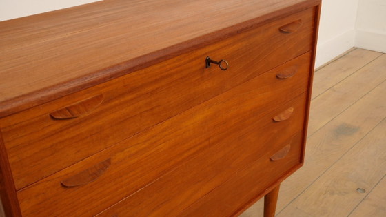 Image 1 of Commode danoise vintage | 4 tiroirs | Teck