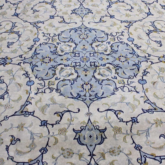 Image 1 of Handgeknoopt Perzisch tapijt Keshan Patina 360X247