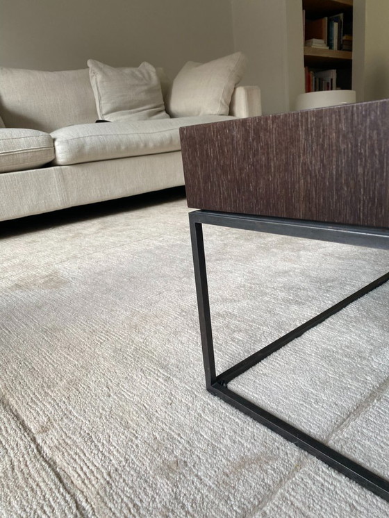 Image 1 of Tavolino - gambe in legno e acciaio