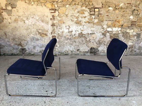 Image 1 of Mid-Century Lounge Chairs, Circa 1970's, Set of 2