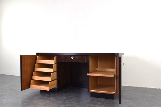 Image 1 of Art-Deco-Schreibtisch von Bruno Paul für die Deutschen Werkstätten Hellerau, 1920er Jahre