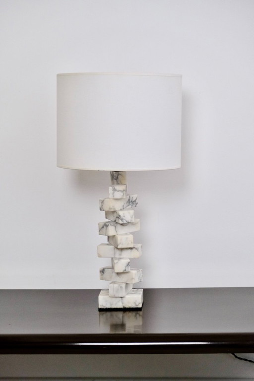1970s marble lamp