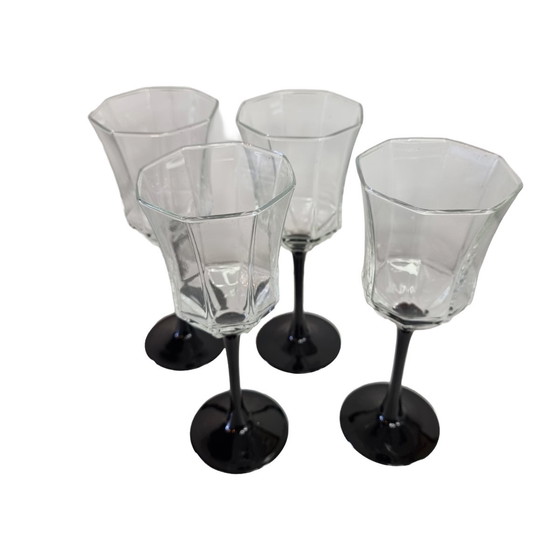 Image 1 of Vintage witte wijnglazen