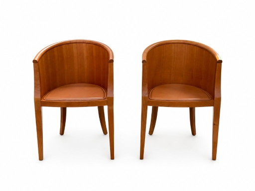 Set di 2 poltrone Clift di Philippe Starrck per Clift Hotel, 2001 – Philippe Starck, fauteuils, Wood