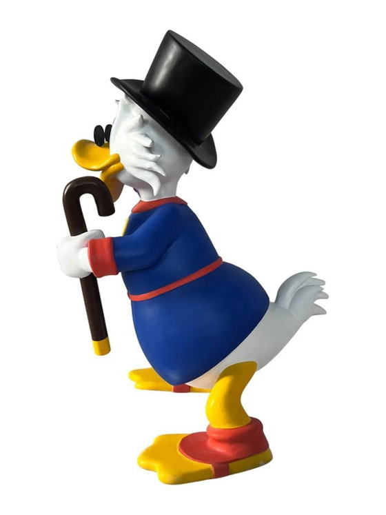 Image 1 of Sculpture en fibre de verre - Canard (personnage de dessin animé) - Multicolore